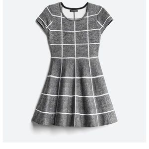 Greta Knit Lurex Fit & Flare Dress